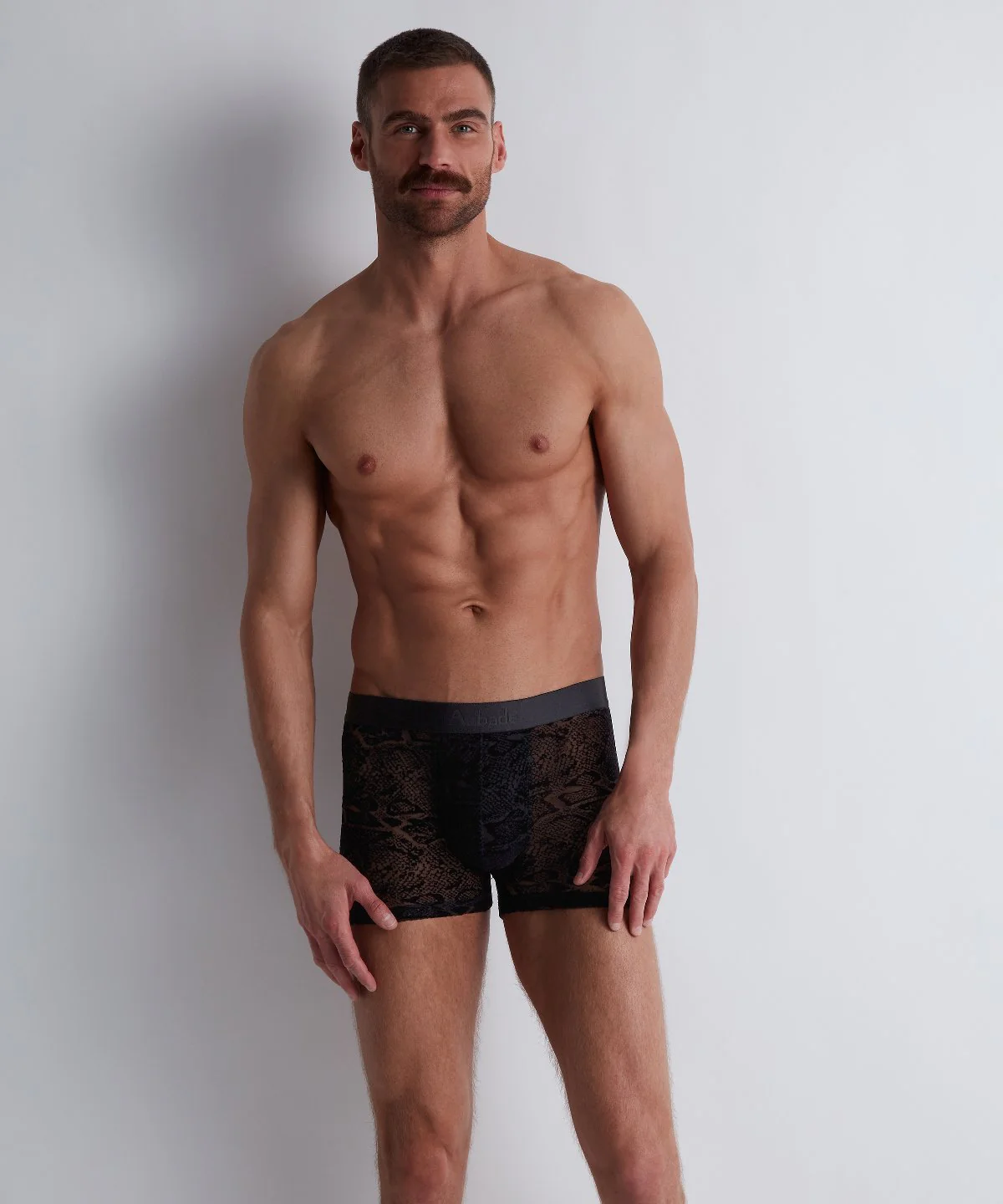 Aubade Homme Boxer homme Black Python - Image 5
