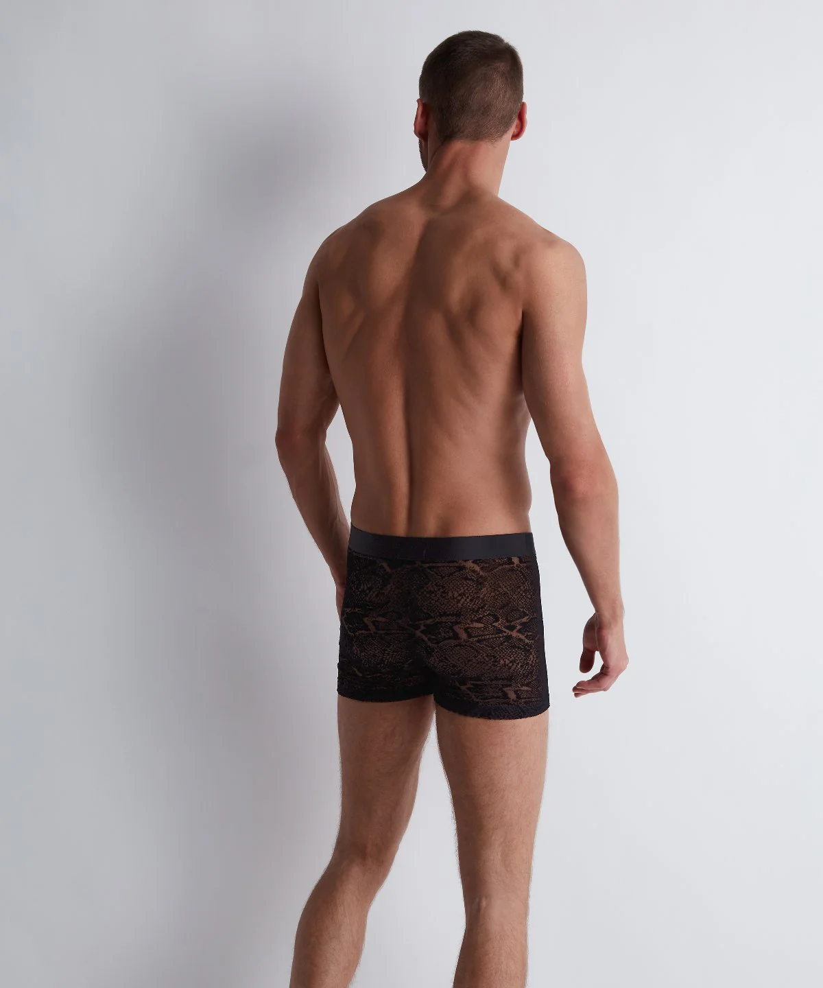 Aubade Homme Boxer homme Black Python - Image 7