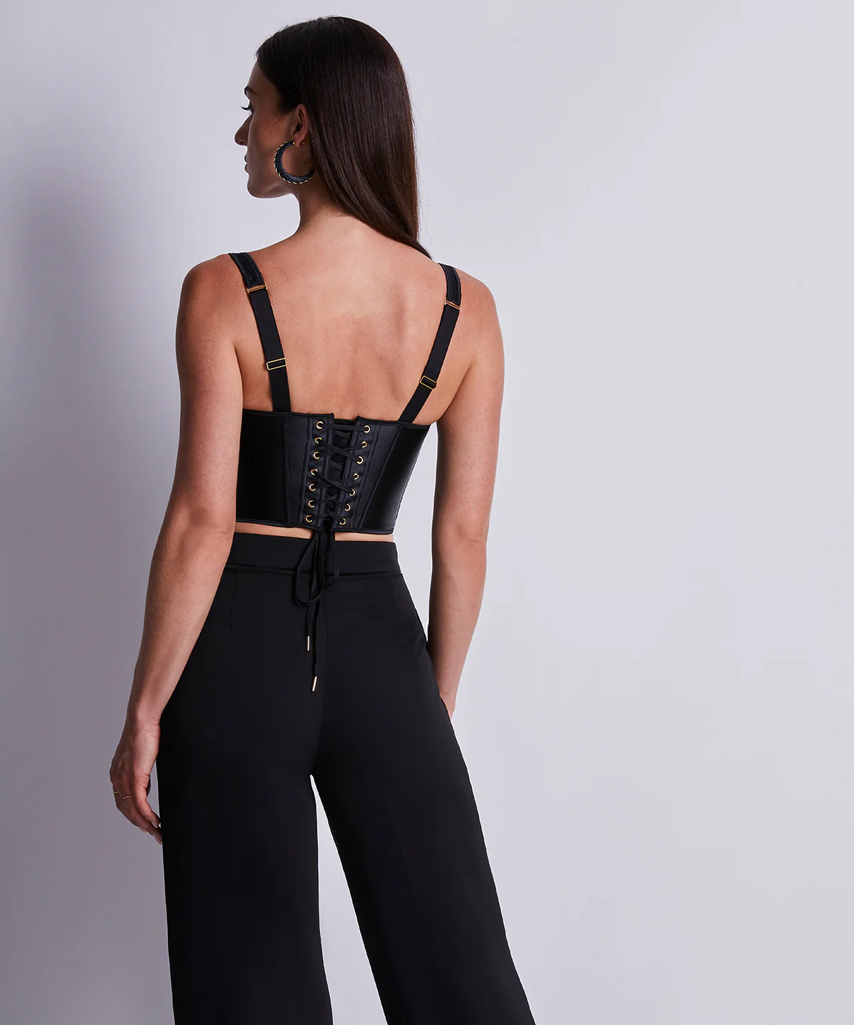 Iconic Allure Bustier Noir - Image 7