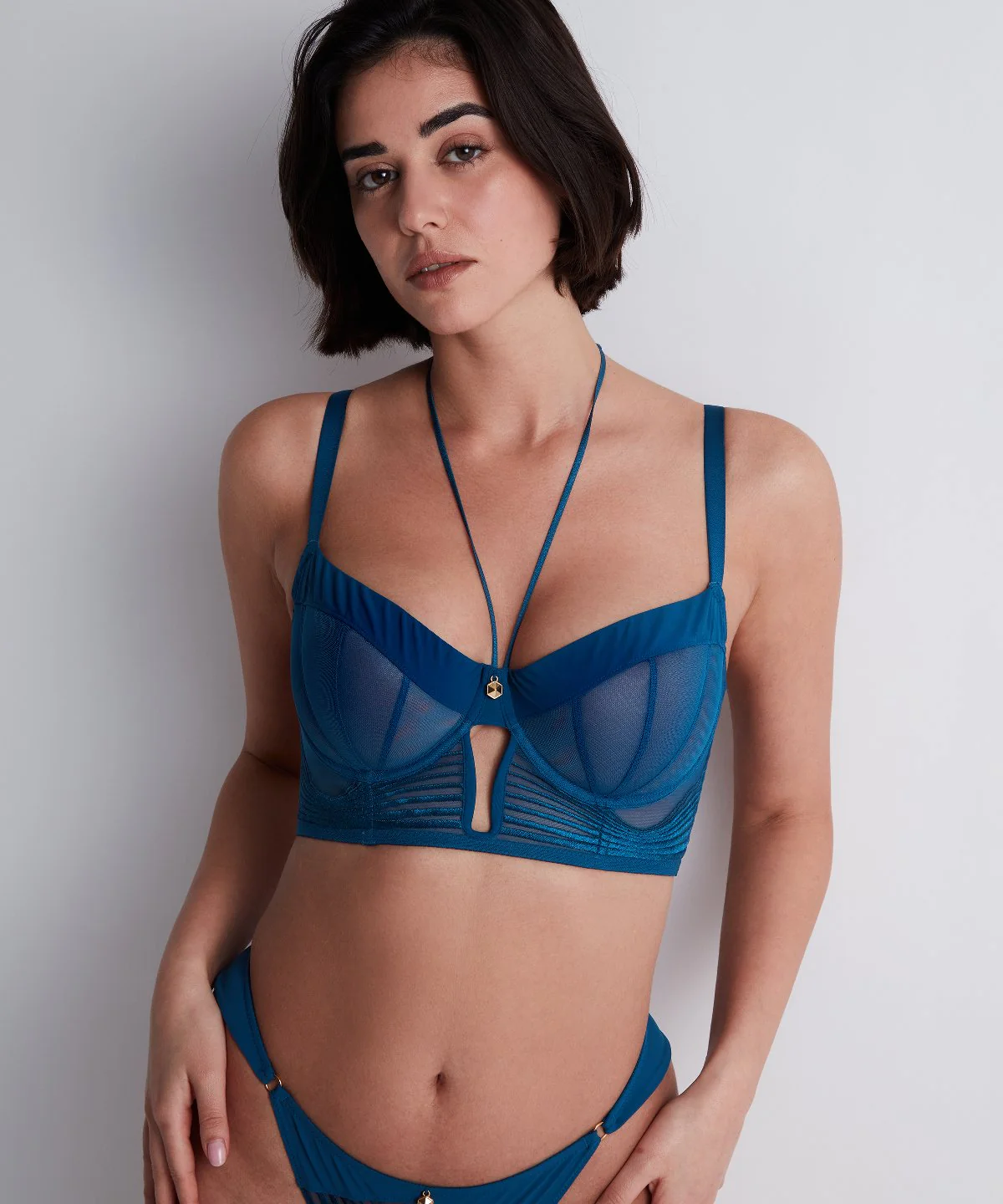 Sumptuous Waves Bustier Imperial Blue - Image 9