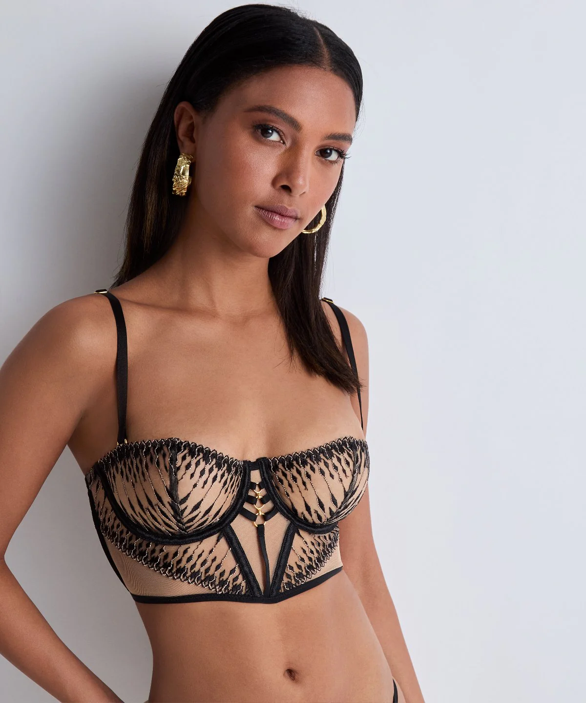 Voodoo Kiss Bustier Millenium Black - Image 4