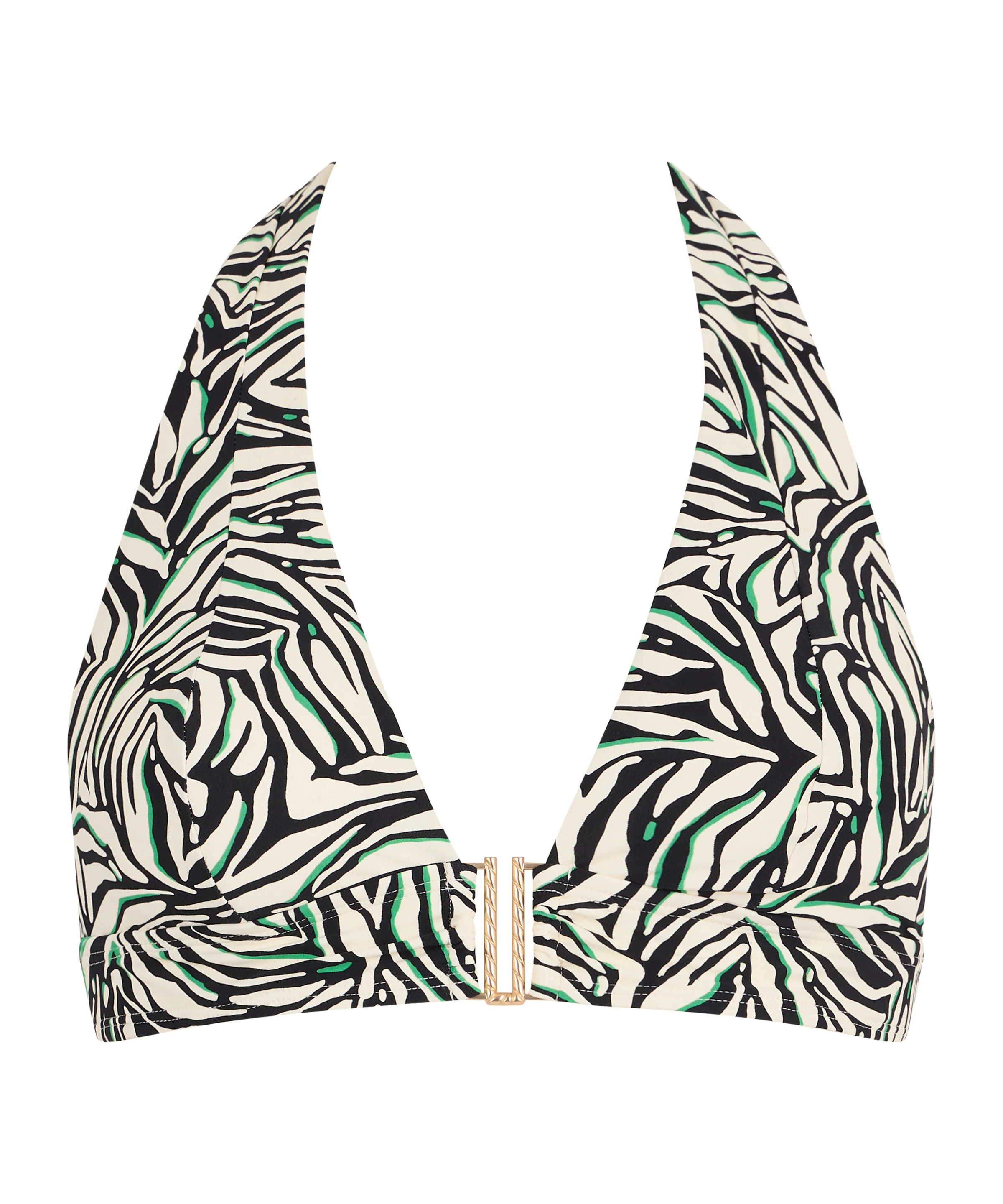 Tropical Splash Haut de maillot de bain Triangle Wild Stripes - Image 5