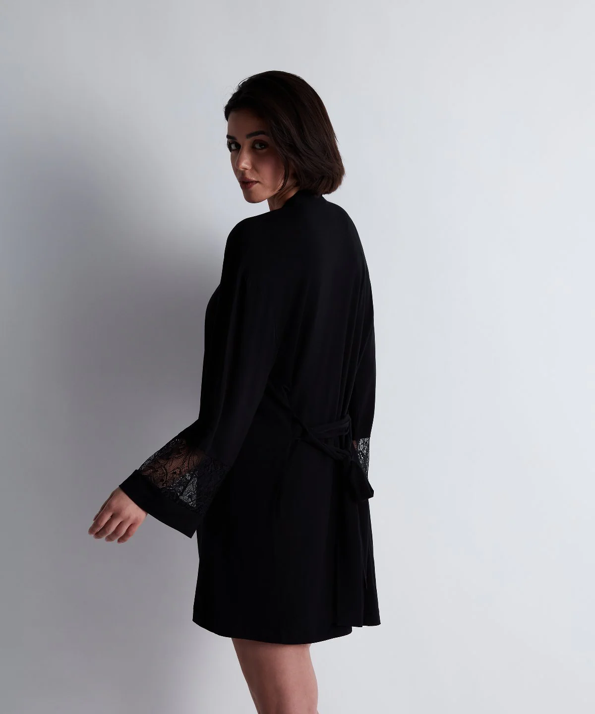 Lazy Days Kimono Noir - Image 3
