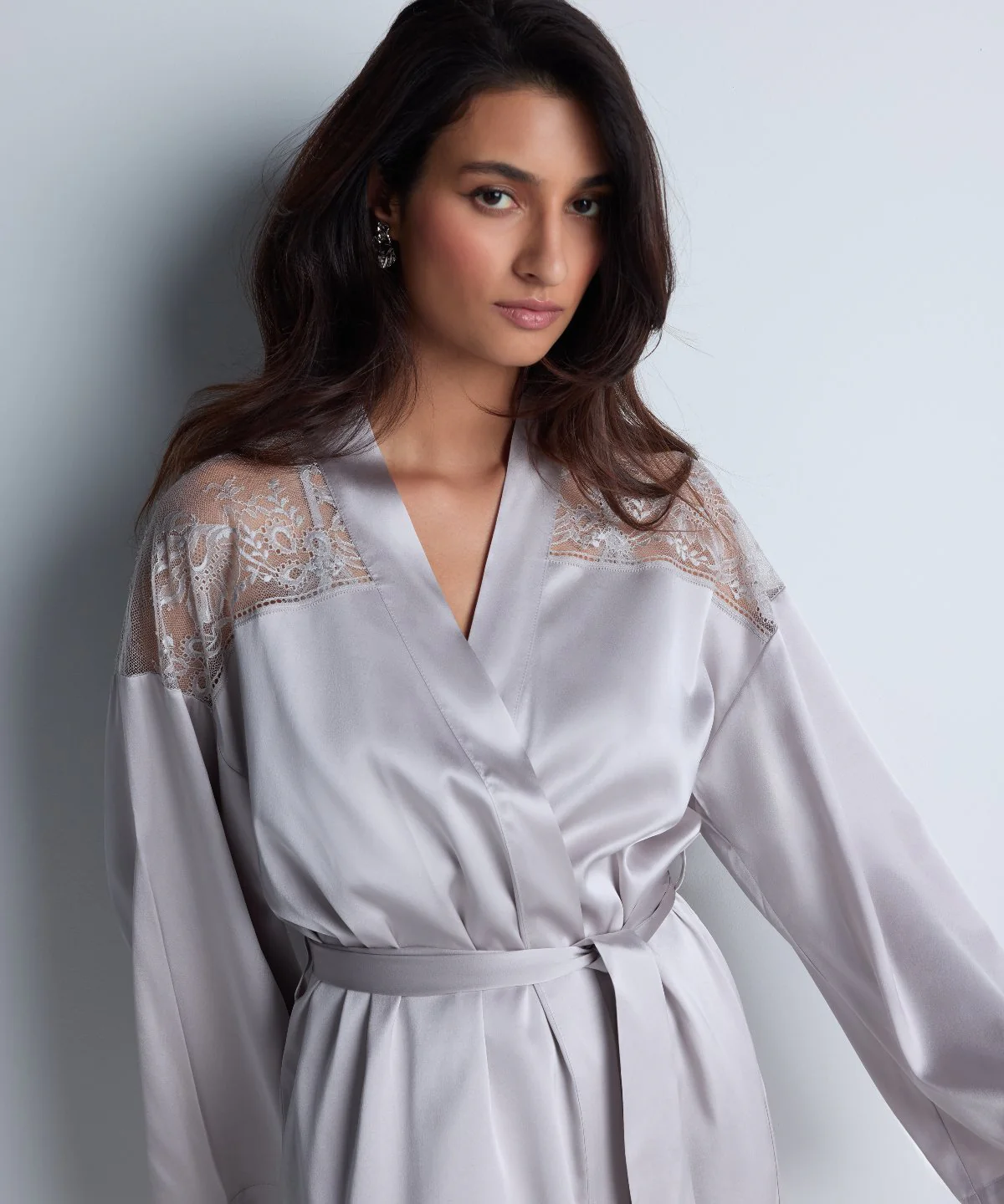 Midnight Whisper Kimono Cosmos Silver - Image 6