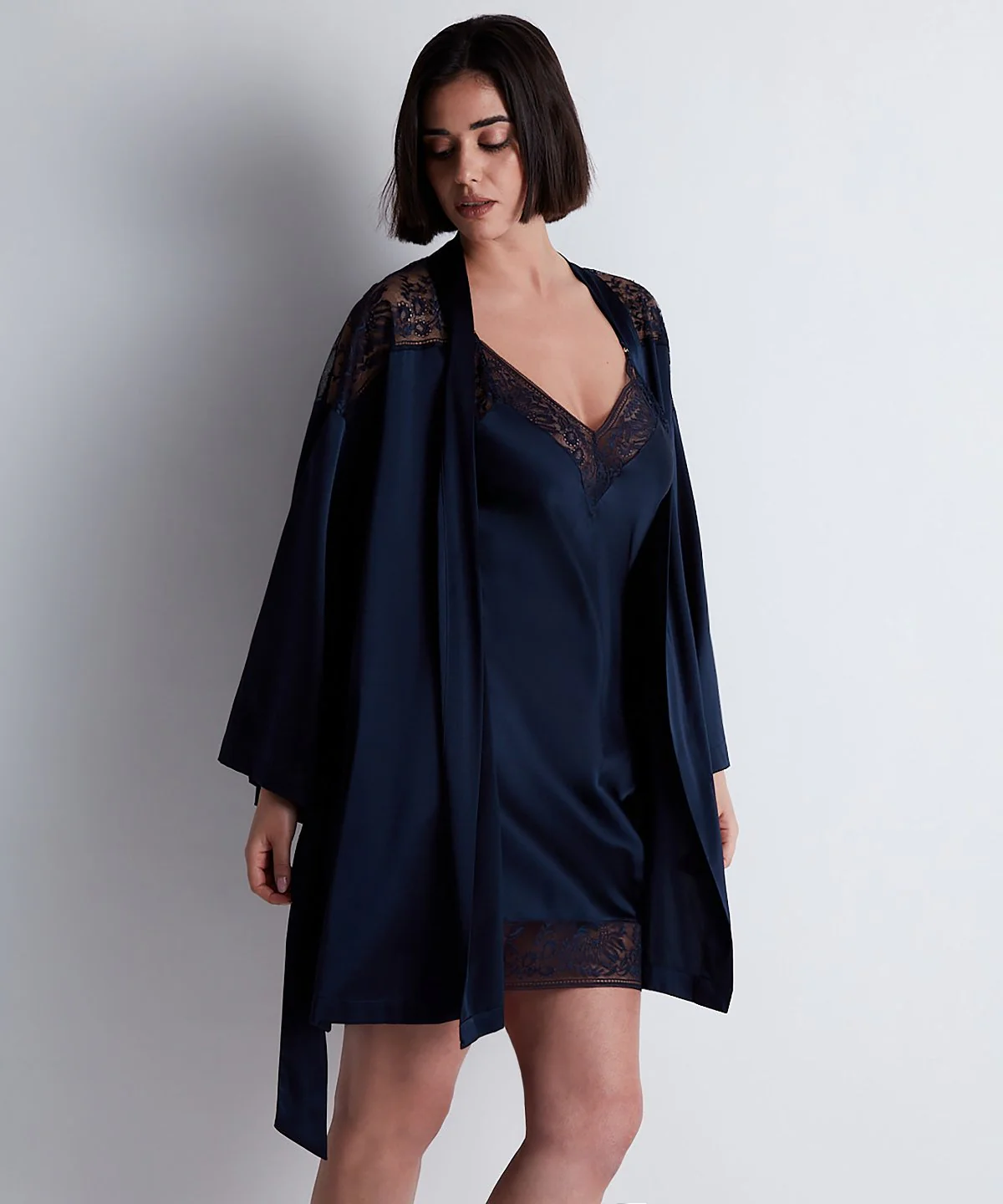 Midnight Whisper Kimono Evening Blue - Image 5