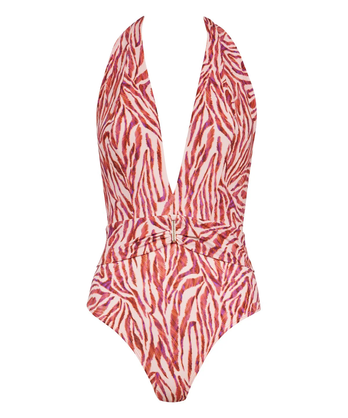 Feline Energy Maillot de bain une pièce Pink Tiger - Image 3
