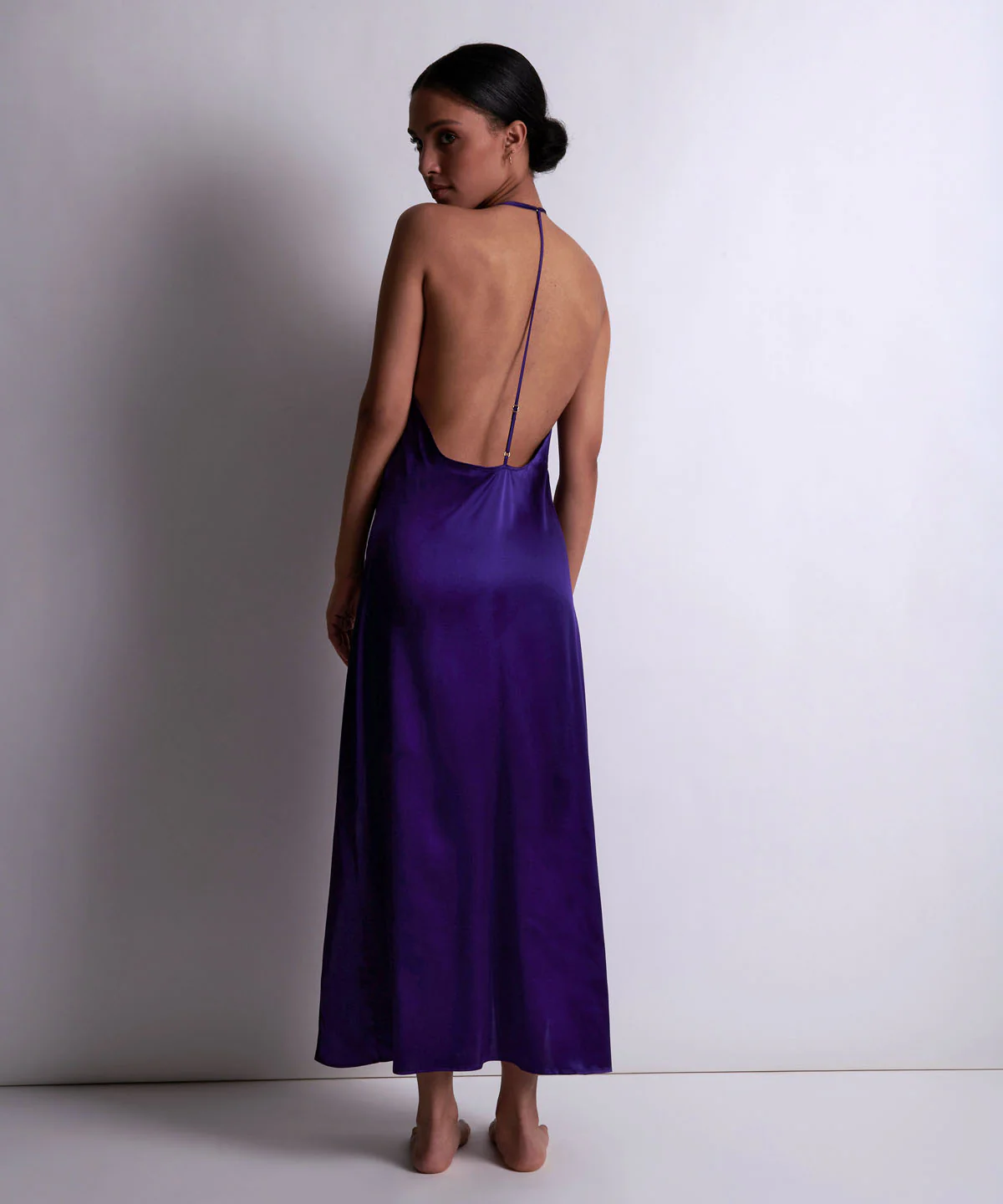 Silk Desire Nuisette longue Ultraviolet - Image 5