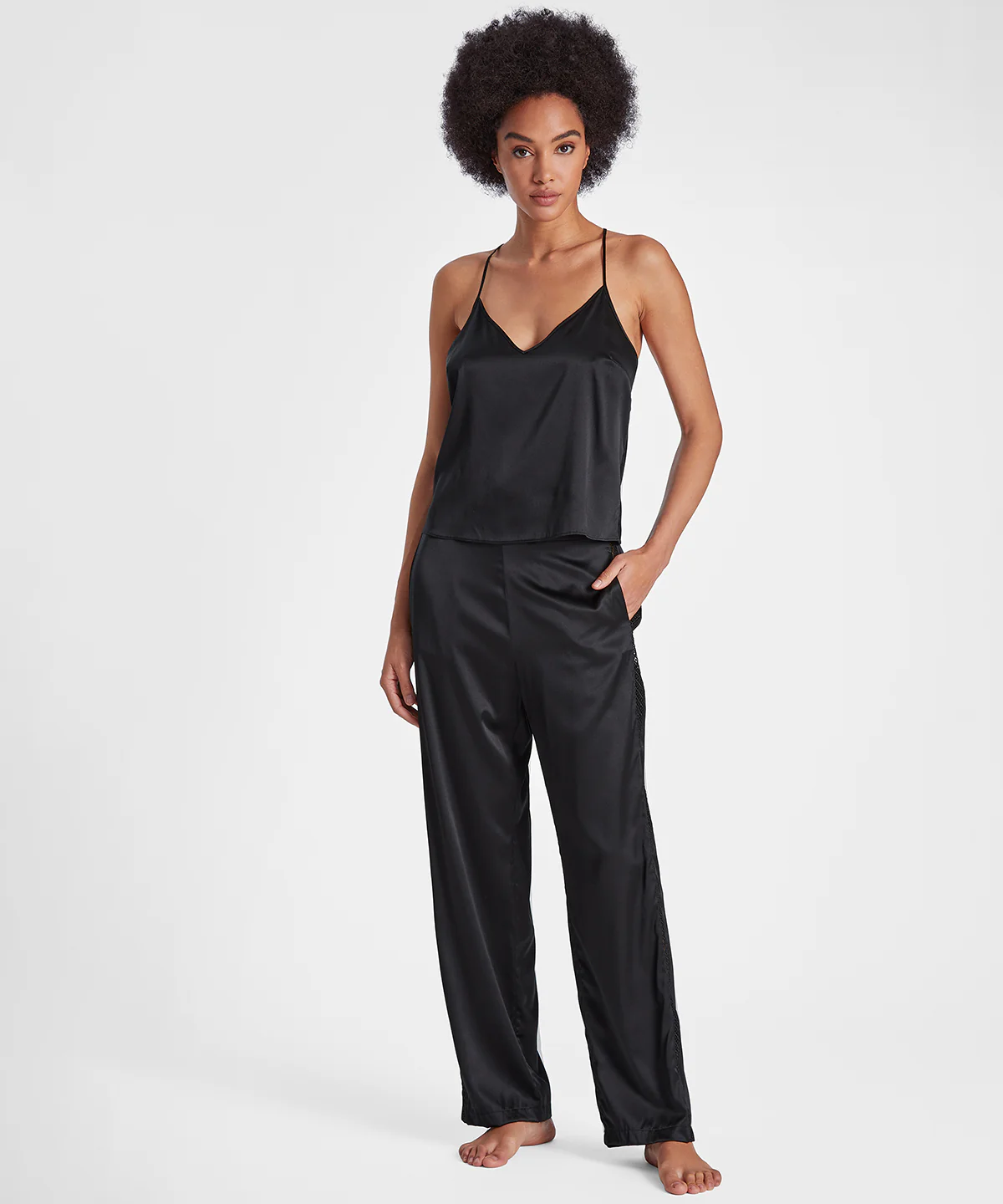 Silk Desire Pantalon Noir - Image 2