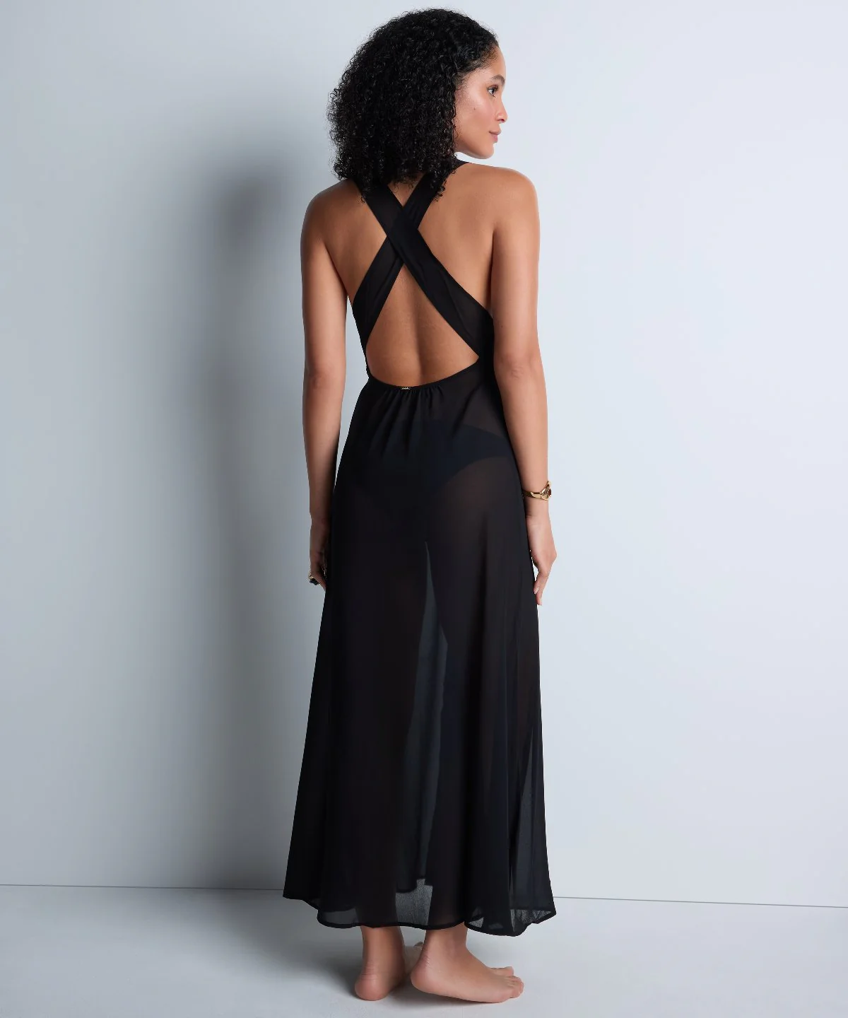 Beach Walk Robe Black - Image 4