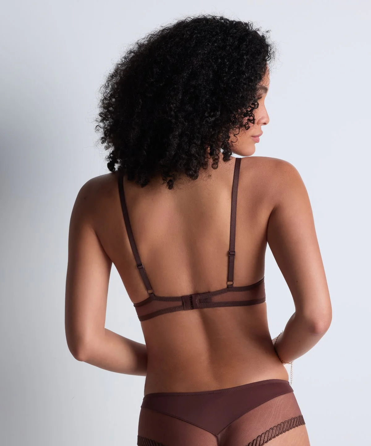 Sheer Emotion Shorty Sepia - Image 4
