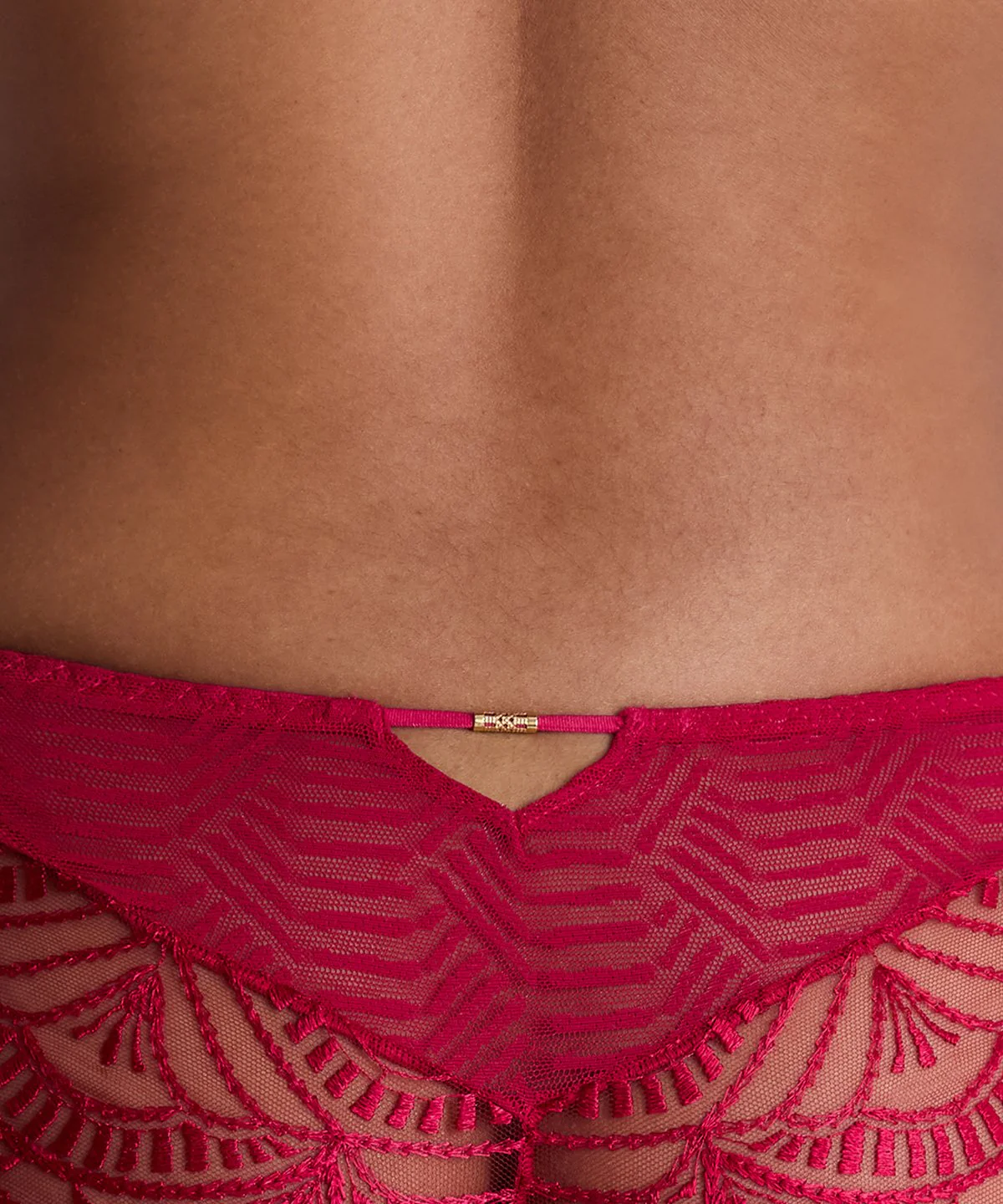 Vibes Shorty Rouge Love et Uni Bordeaux - Image 5