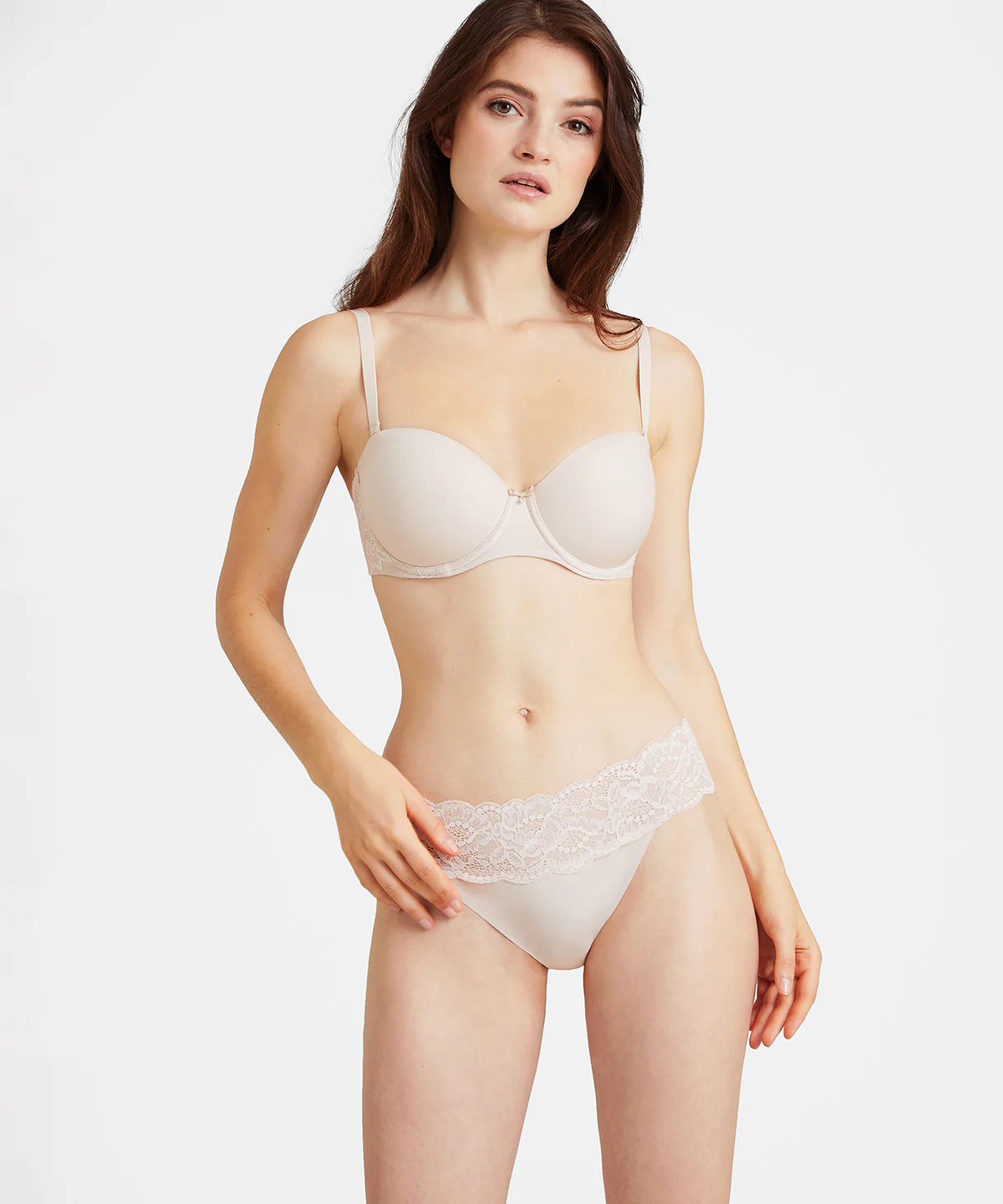 Sweetessence Soutien-gorge Bandeau coques Nude Skin - Image 2