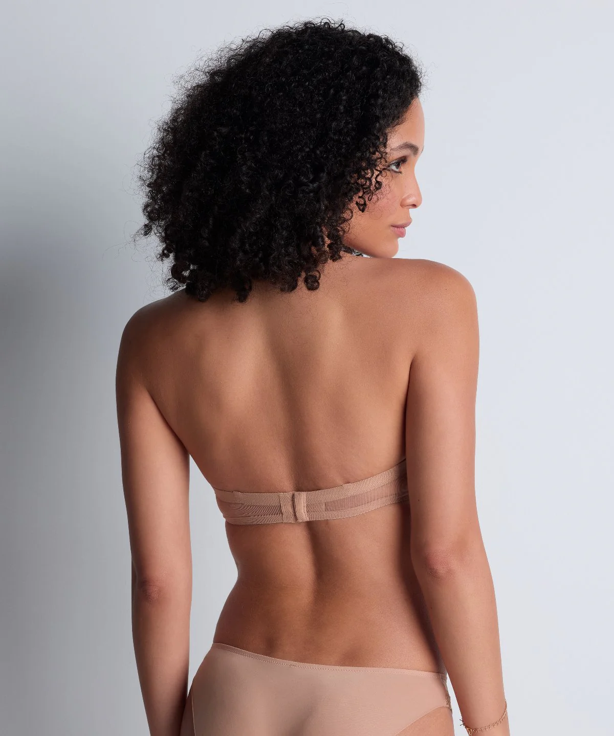 Sheer Emotion Soutien-gorge Bandeau plunge Sand - Image 5
