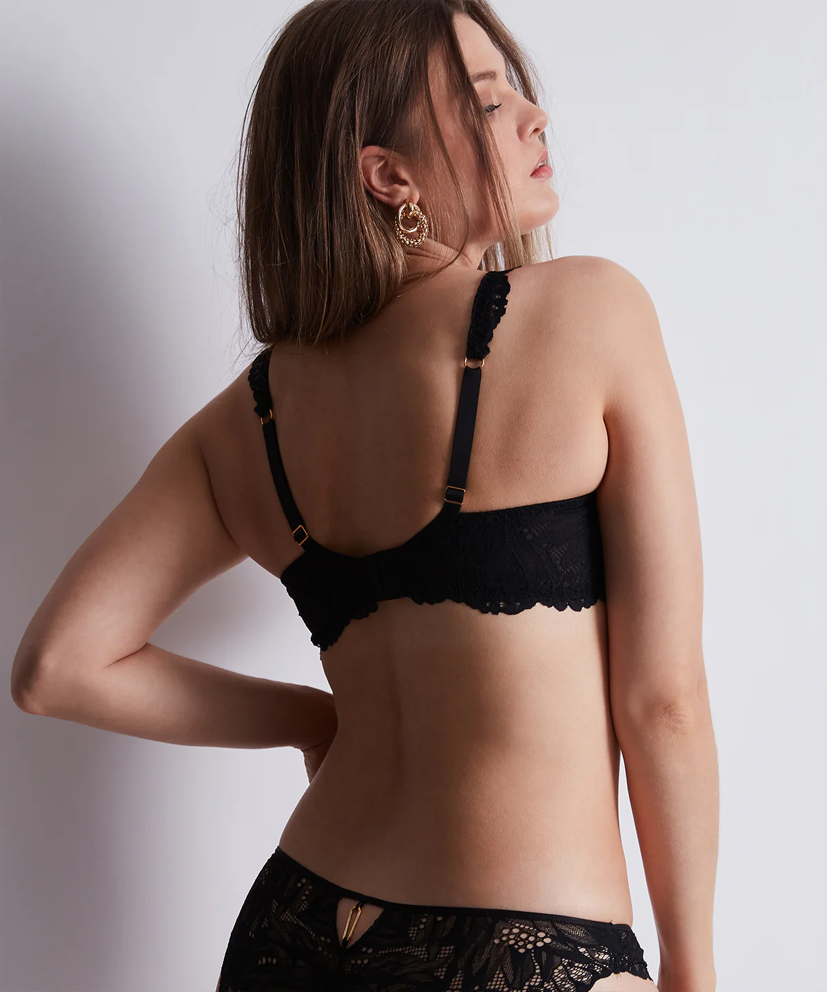 Flowermania Soutien-gorge Corbeille avec armatures Noir - Image 7