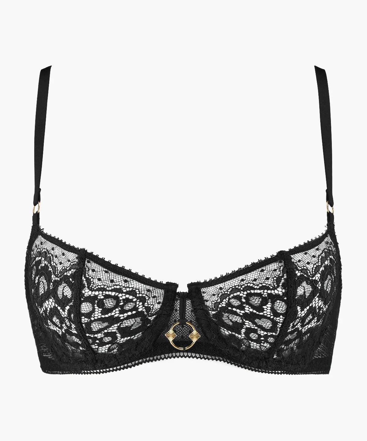 Illusion Fauve Soutien-gorge Corbeille avec armatures Black - Image 3