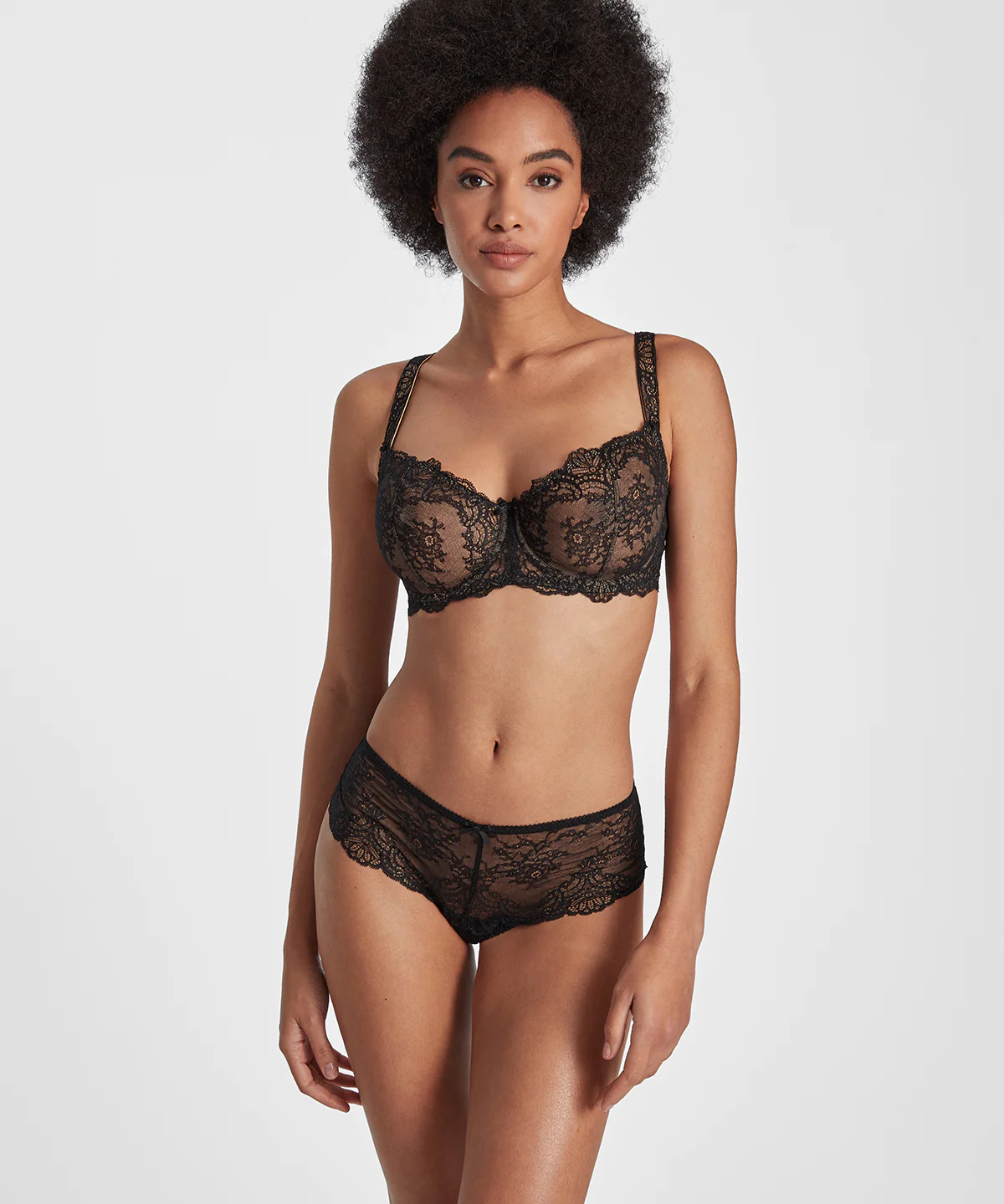 Danse des Sens Soutien-gorge Corbeille confort Noir - Image 2