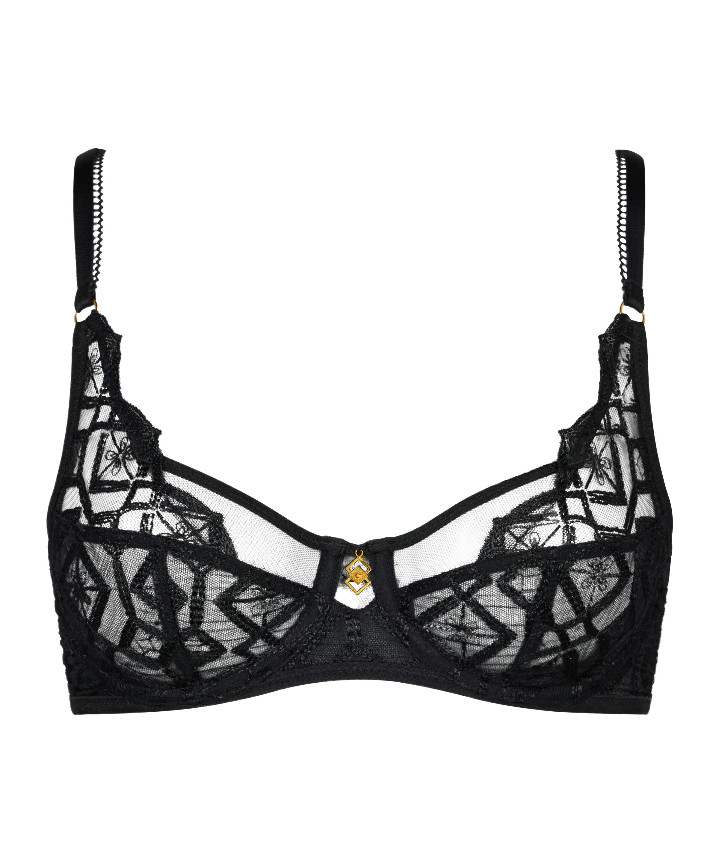 Sense of Illusion Soutien-gorge Emboîtant Foulard Black - Image 3