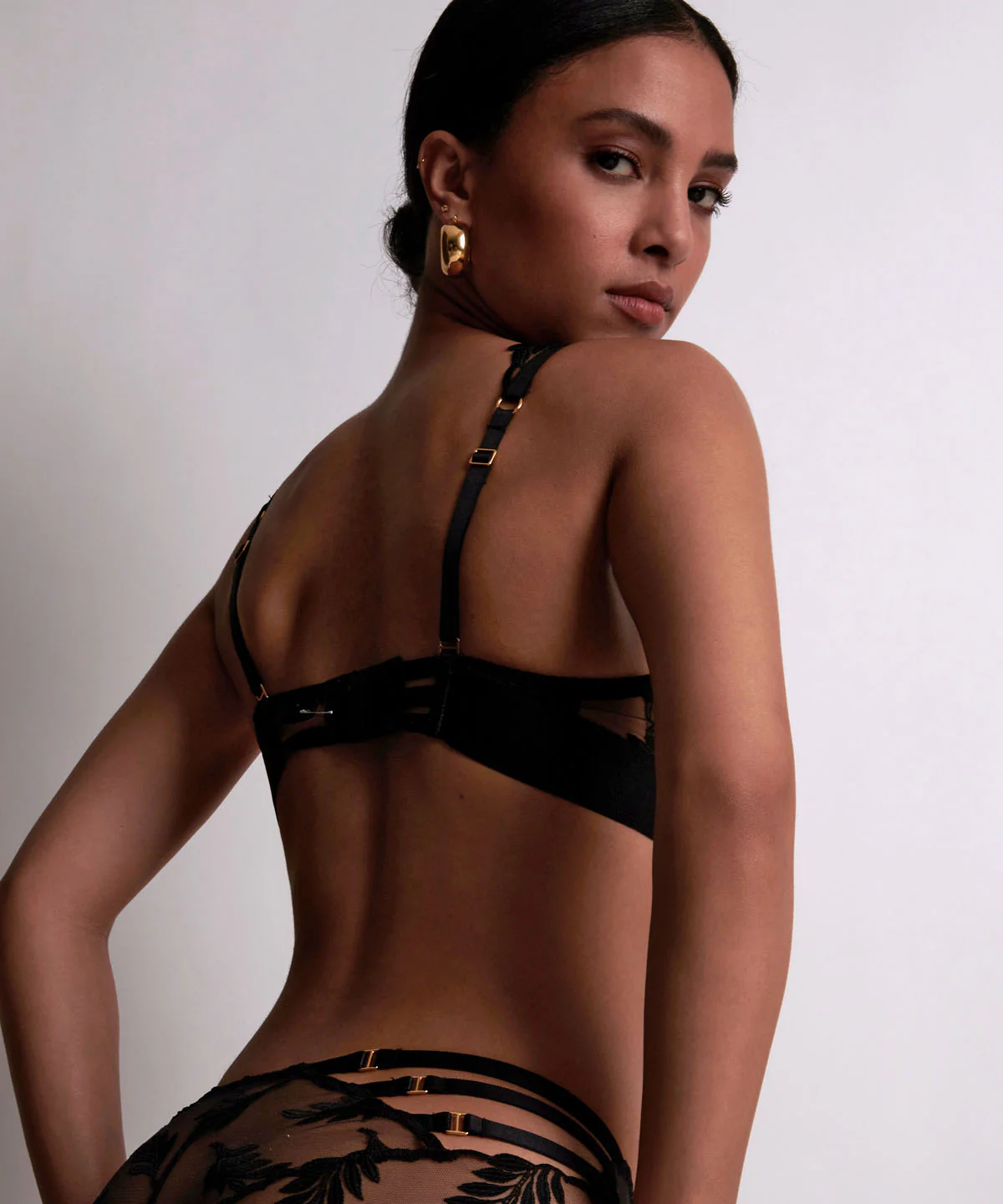 Queen of Shadow Soutien-gorge Push-up coques Noir Absolu - Image 6