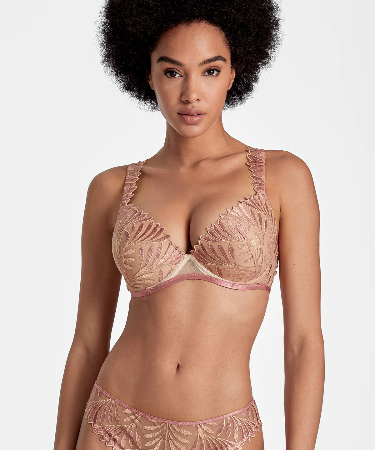 Sensory Illusion Soutien-gorge Push-up coques Silk Rose - Image 3