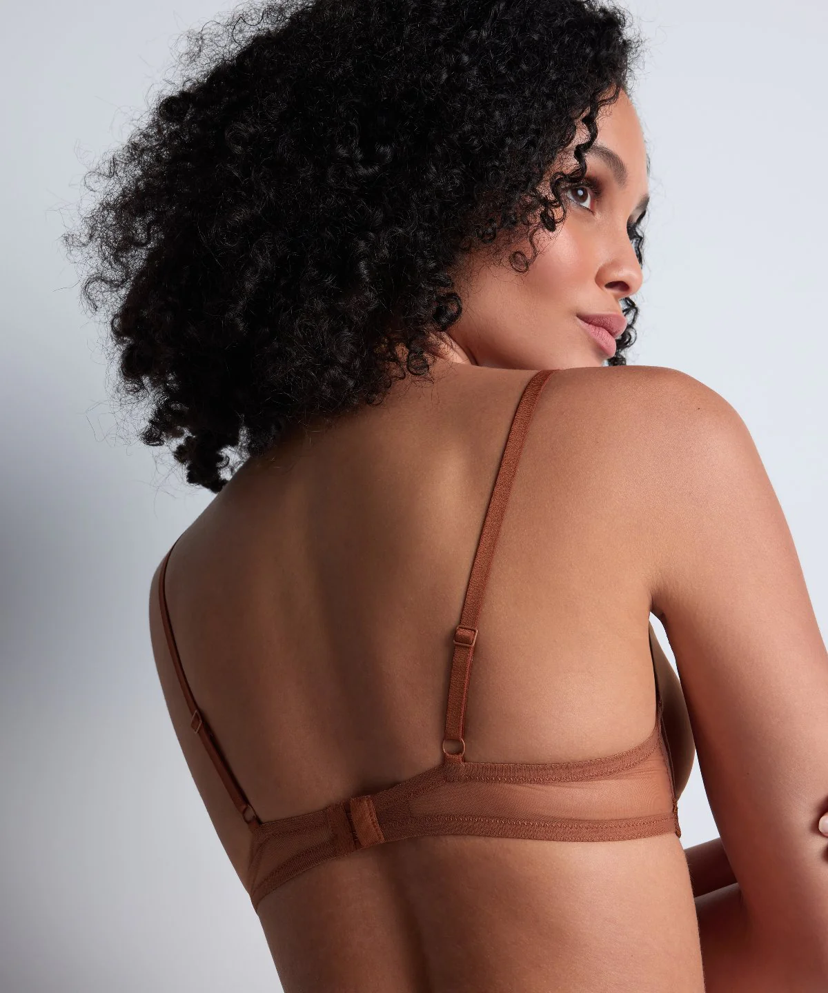 Sheer Emotion Soutien-gorge Push-up coques Honey - Image 6