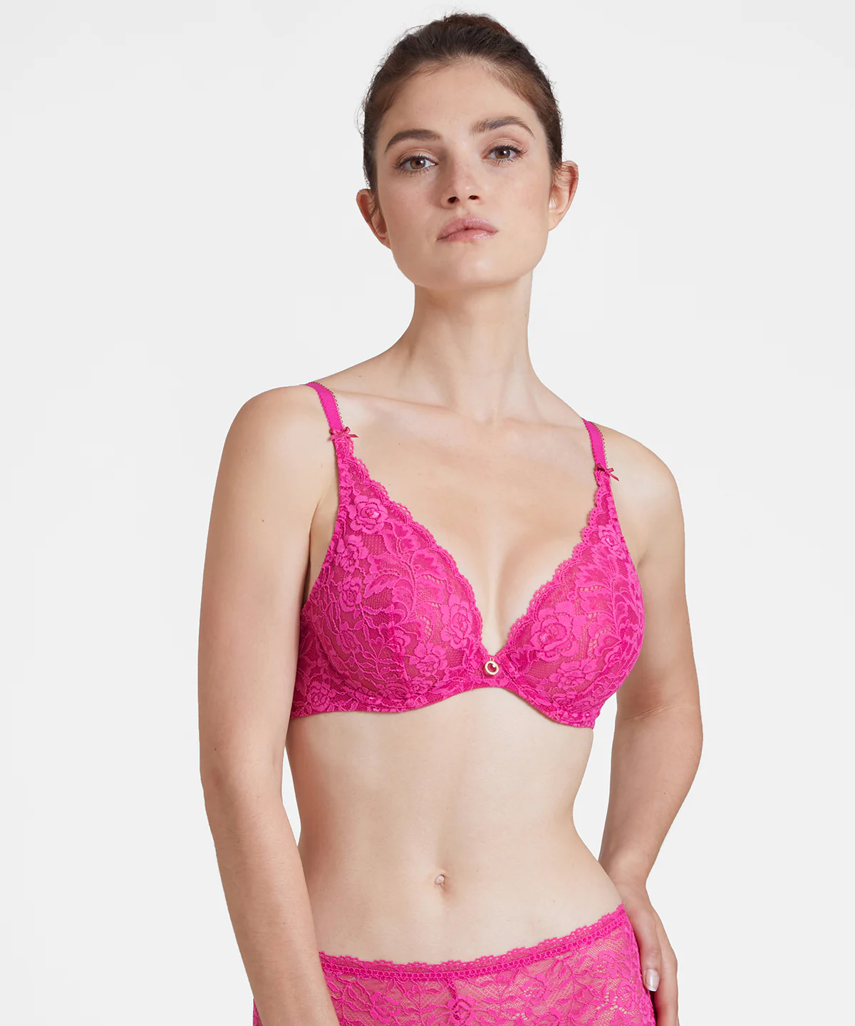 Rosessence Soutien-gorge Triangle avec armatures Fuchsia - Image 3