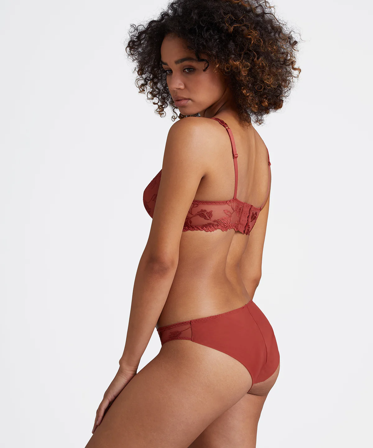 Softessence Soutien-gorge Triangle avec armatures Terracota - Image 4