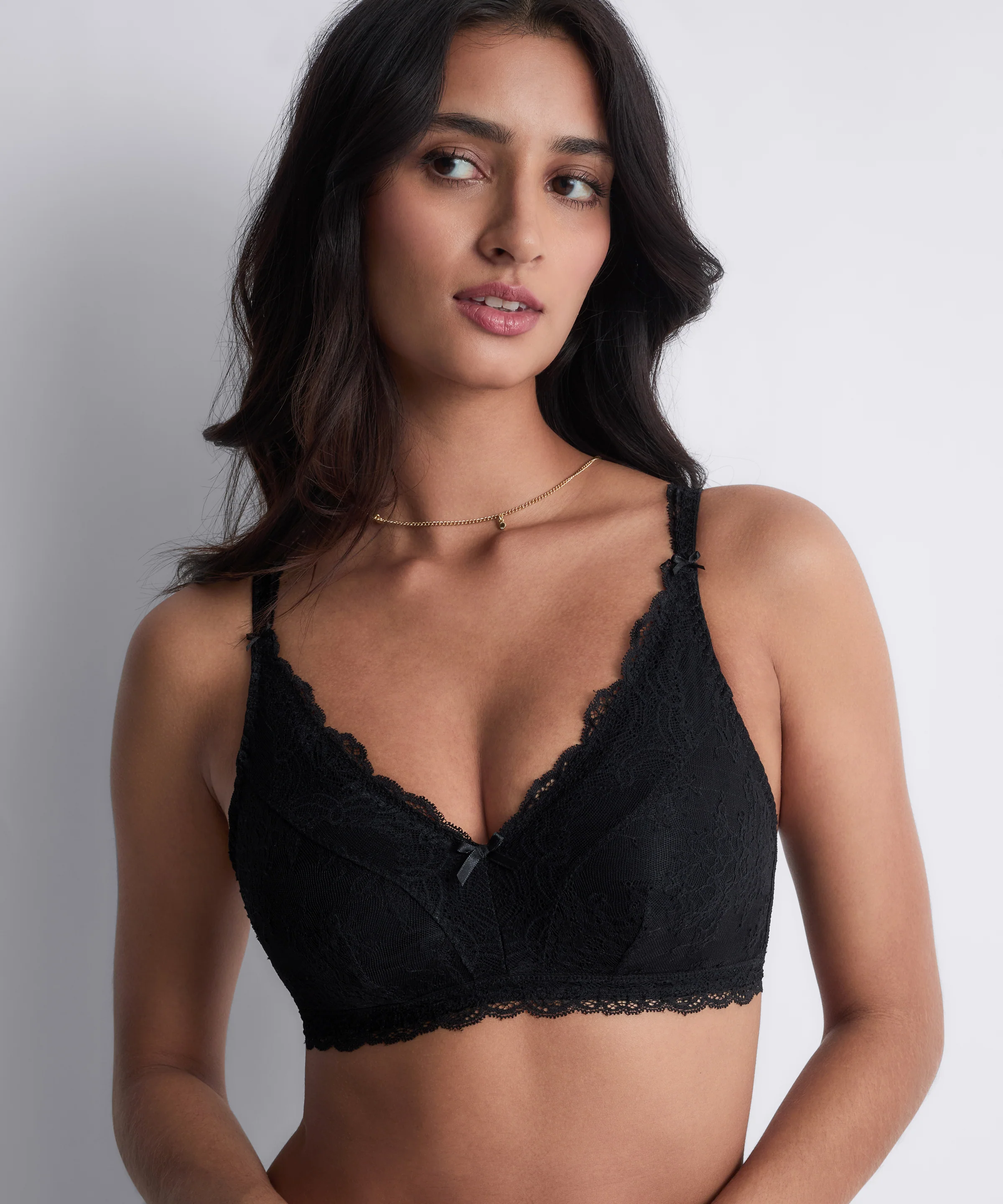 Danse des Sens Soutien-gorge Triangle souple post opératoire Noir - Image 2