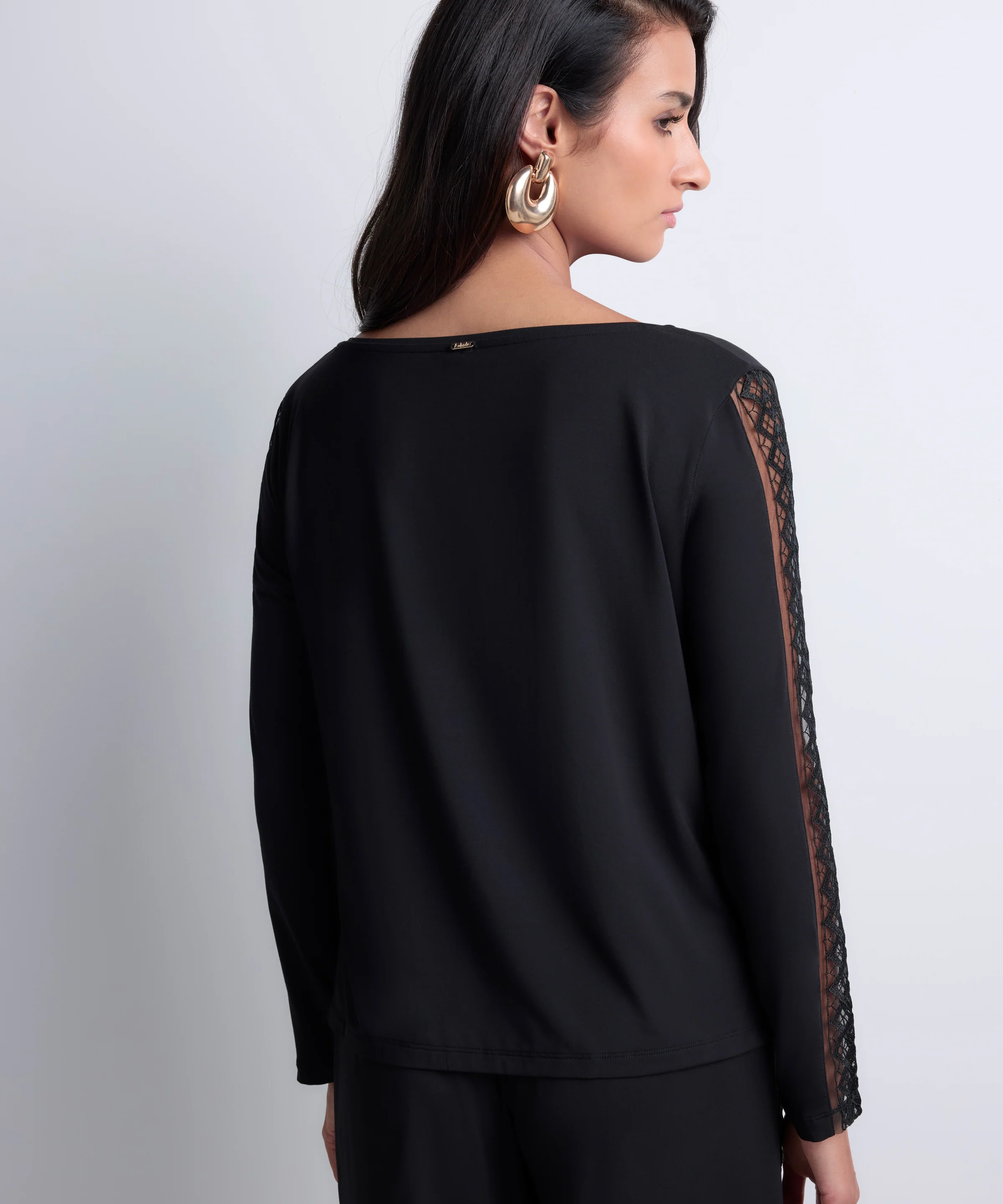 Sweet Obsession Top manches longues Black - Image 6