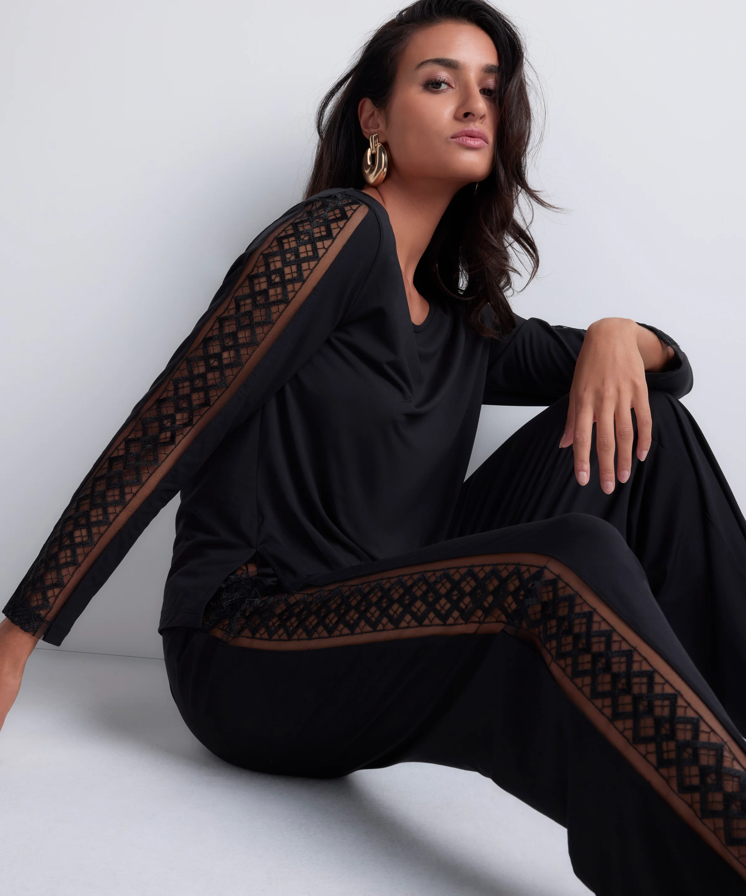 Sweet Obsession Top manches longues Black - Image 8